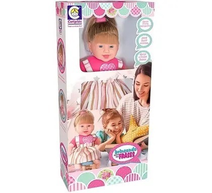 BONECA BRINCANDO C/115  FRASES 